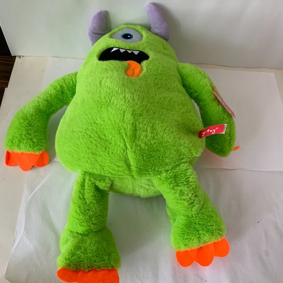 GITZY OGRE GREEN MONSTER STUFFED ANIMAL 24" NEW WITH TAG - Picture 4 of 10